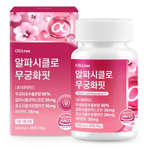 올리트루 알파CD 무궁화핏, 60정, 1개