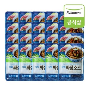 풀무원 [풀무원] 직화 짜장소스 180g(1인분) x 20봉, 20개, 180g