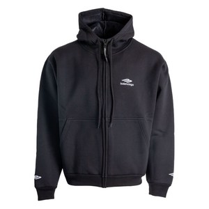 발렌시아가 집업 후드 스웨트셔츠, 블랙계열, Standard L(KR 110)