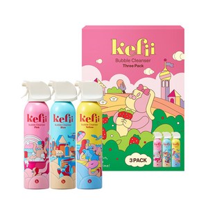 케피 유아 버블클렌저 3종 세트, 200ml, 3개