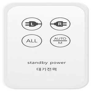 (포스코) 대기전력 2회로 전자식 스위치 대기전력 2구, 1개