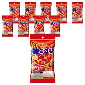 일본 부르봉 버번 아지고미(7가지맛) 48g 10봉(간식 안주류), 48g, 10개