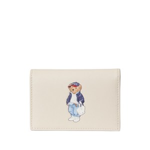 폴로랄프로렌 폴로 베어 프린트 레더 지갑