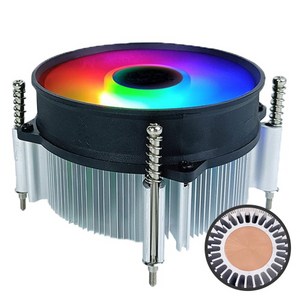 비티즈 T80 RGB LED 인텔 CPU 쿨러 공랭쿨러