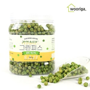 우리가스토리 리얼 솔티드 그린피스, 700g, 1개