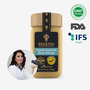 하이른 비앤유 로얄폴리스꿀 프로폴리스 로열젤리 로우허니 FDA 천연꿀 답례 선물세트, 30회분, 190g, 1개