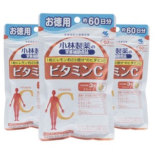 고바야시 비타민C 타블렛, 180정, 3개