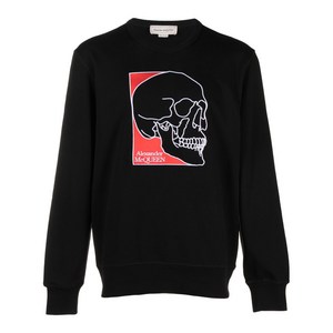 알렉산더맥퀸 스컬 프린트 스웨트셔츠