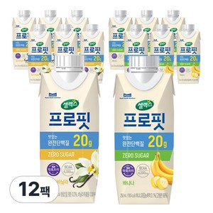 셀렉스 프로핏 (밀크바닐라6+바나나6)