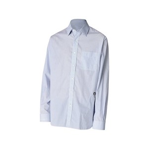 보테가 베네타 스트라이프 패턴 셔츠, 블루계열+화이트계열, IT/FR 48(KR 100)