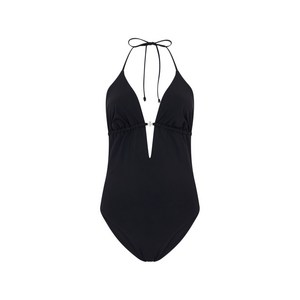 토리 버치 홀터넥 원피스 수영복, 블랙계열, Standard S(KR S/M)