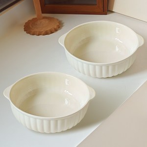 Tiger Pavilion 심플 세라믹 원형 양수 대접