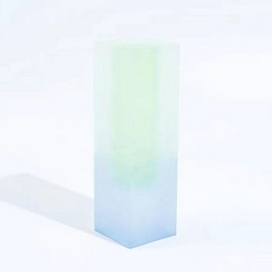 심플앤글로우 가정 매장 북유럽 스타일 꽃꽃이 꽃병 매트, 초록 + 파랑