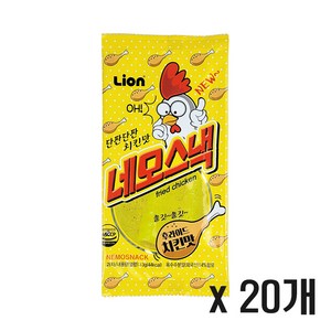 네모스낵 치킨맛, 13g, 20개