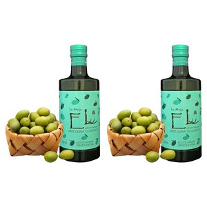 라마야 에콜로지컬 엑스트라 버진 햇올리브 오일 리미티드 에디션, 500ml, 2개