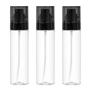 닥터보틀 울트라 안개분사 미스트 스프레이 공병 블랙, 100ml 블랙/울..., 3개