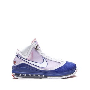 나이키 에어 맥스 르브론 7 다저스 스니커즈, US men 7.5(KR 255), 화이트계열+블루계열