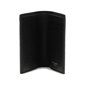 생로랑 로고 장식 레더 지갑