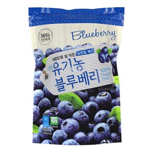 유기농 블루베리 500g 냉동 미국산, 500g(1개), 1개