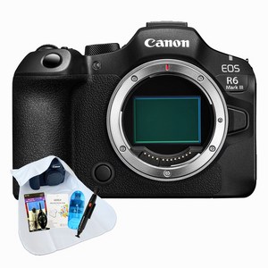 [포토리뷰이벤트] 캐논 EOS R6 Mark III / 입문용 패키지 (렌즈 클리닝펜+포켓융+SD리더기+보호필름+청소키트)