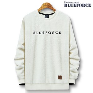 블루포스 남여공용 인텔드 양면보아 빅사이즈 맨투맨