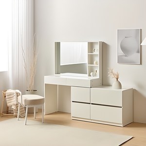 실비아 확장형 콘솔서럽장 화장대 1000 방문설치