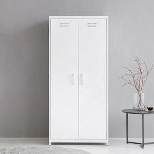 마켓비 캐비넷 긴세로 2문 수납장 7601690 방문설치