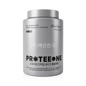 프로티원 단백질 쉐이크 흑임자맛, 490g, 1개