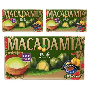 메이지 마카다미아 말차, 63g, 3개