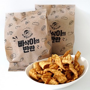 [바베큐아저씨] 빠삭이의 반란 어육90%이상 어포튀각 쥐포튀김 100g, 10개