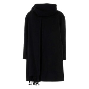 발렌시아가 프린지 디테일 코트, 블랙계열, France 36(KR 55)