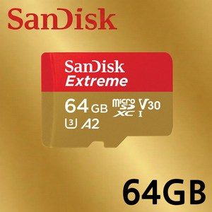 샌디스크 microSD Class10 Extreme UHS-I U3 V30 4K 마이크로SD카드