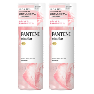 팬틴 미셀라 퓨어&로즈 워터 샴푸, 500ml, 2개