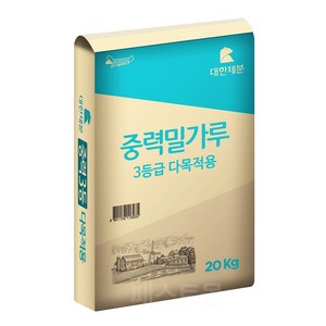 대한제분 곰표 공작밀가루, 20kg, 5개