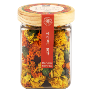 네이쳐리브 제주 수제 메리골드 꽃차 마리골드 꽃송이 용기형, 30g, 1개입, 1개