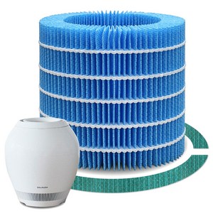 발뮤다 기화식 가습기 필터 공기청정기 호환 세트 ERN-S100 효소 가습 레인