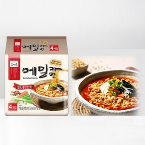 봉평촌 메밀라면 448g, 8개