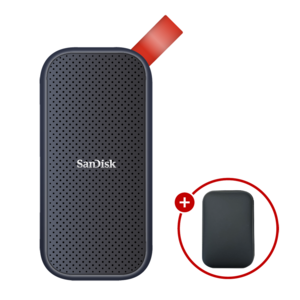 샌디스크 포터블 Portable SSD E30 + SSD 파우치