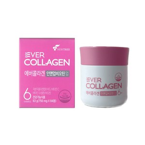 [휙배송]에버콜라겐 인앤업 비오틴 업 36주분(6주X6병) 저분자콜라겐펩타이드, 6개, 84정