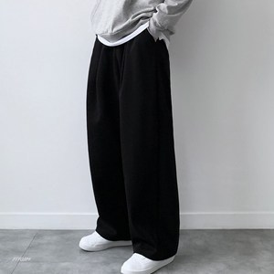 FITOJIM 남자 기모선택 원턱 와이드팬츠 벌룬 팬츠 츄리닝 트레이닝 바지