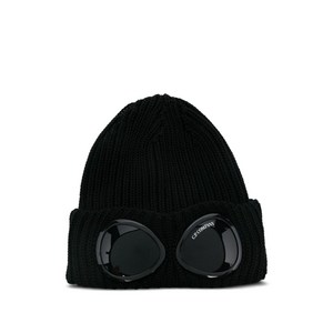 C.P.컴퍼니 고글 렌즈 골지 비니