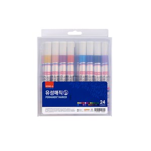 동아 유성매직 24색 세트, 24색세트, 수량