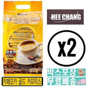 희창 카페모카 골드 커피믹스, 12g, 100개입, 2개