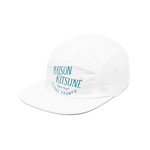 메종키츠네 로고 프린트 캡 모자
