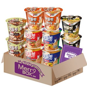 누들핏 저칼로리 10개{육개장사발면맛2+김치사발면맛2+튀김우동맛2+새우탕맛2+짜파구리2}+메세지카드