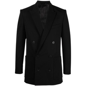 발망 발망 더블 브레스티드 울 블레이저, 블랙계열, Italy 48(KR 105)