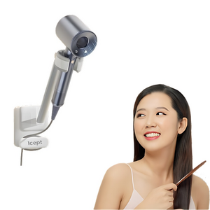 원셉트 프리미엄 드라이기 거치대 핸즈프리, 1개, 화이트