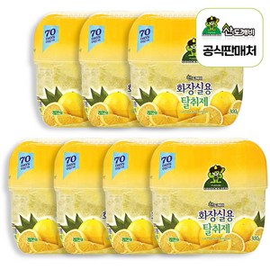 산도깨비 화장실용 탈취제 레몬향, 300g, 7개