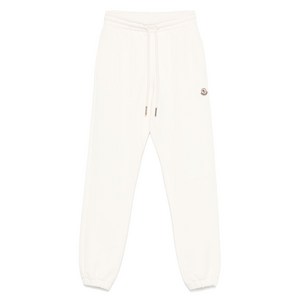 몽클레르 로고 패치 팬츠, 화이트계열, Standard M(KR 66)