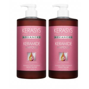 케라시스 케라마이드 극손상 클리닉 샴푸, 1L, 2개